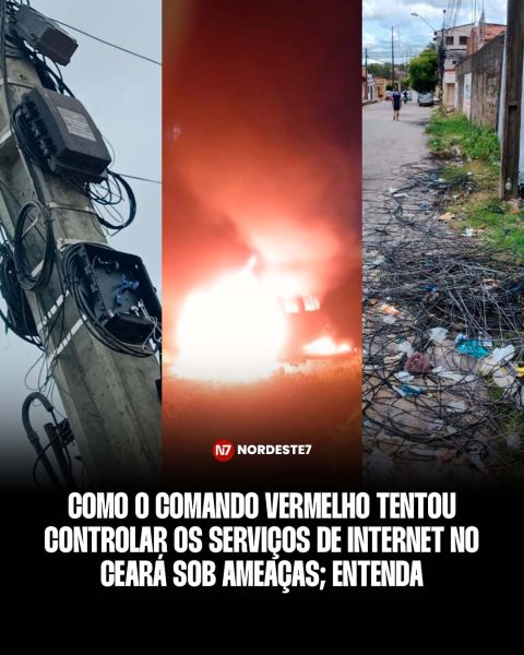 Como o Comando Vermelho tentou controlar os serviços de internet no Ceará sob ameaças; entenda — Região. Empresas