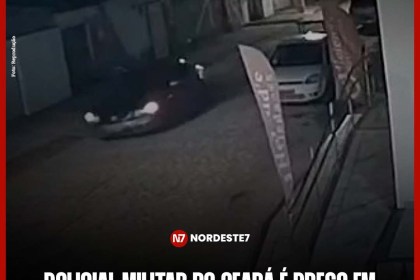 Policial militar do Ceará é preso em flagrante após assalto a residência no Rio Grande do Norte — Região. Imagens