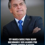 STF marca datas para ouvir Bolsonaro e seis aliados por crimes contra o Estado — Política. Bolsonaro e ex-integrantes