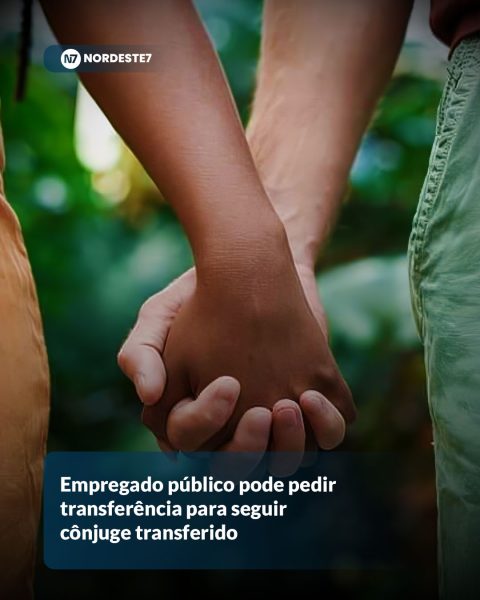 Empregado público pode pedir transferência para seguir cônjuge transferido — Brasil. Mudança garante solicitação