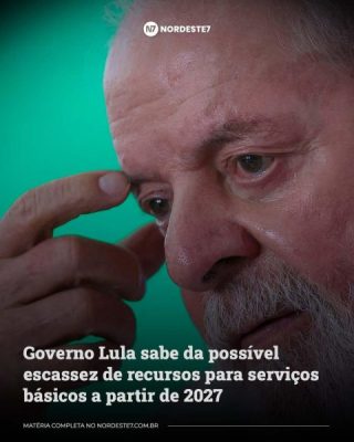 Governo Lula sabe da possível escassez de recursos para serviços básicos a partir de 2027 — Política. Orçamento c