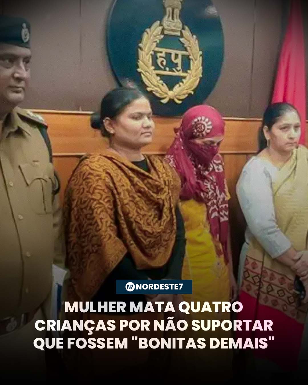 Mulher mata quatro crianças por não suportar que fossem "bonitas demais" — Mundo. De acordo com depoimentos oficiais