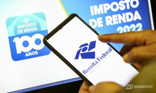 Interface de computador exibindo o programa da Receita Federal para declaração de Imposto de Renda, simbolizando as possíveis mudanças tributárias.