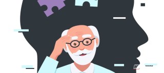 Frasco de medicamento em ambiente de laboratório com cientista ao fundo, representando a nova descoberta médica na Austrália contra o Alzheimer.