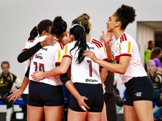 Sesc-Flamengo vence Fluminense na abertura da Copa Super Vôlei