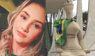 Moraes autoriza progressão de Débora do Batom para o semiaberto
