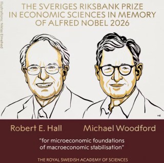 Robert Hall e Michael Woodford vencem Nobel de Economia 2026