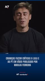 📱 O Dia das Crianças ganhou um tom político em publicação do deputado federal @nikolasferreiradm. No vídeo, crianças…